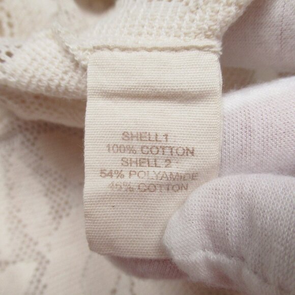 NWOT Anthropologie Let Me Be Sleeveless Embroidered Babydoll Blouse Blue Motif M - Picture 8 of 10